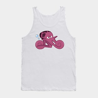 Octopus as Motorycycle Tank Top